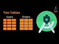 Create Two Tables And Join Them Room Database Java Android Studio