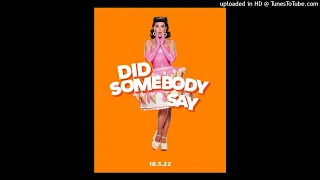 Download Katy Perry - Did Somebody Say (Just Eat) MP3