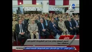 بعد خطأ ضابط اثناء الافتتاح السيسي لكامل الوزير  الظباط اللى اخطاء محدش هيكلموا يا كامل ماشي    دندنها