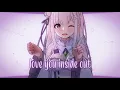 Nightcore - Inside Out | Zedd, Griff (Lyrics)