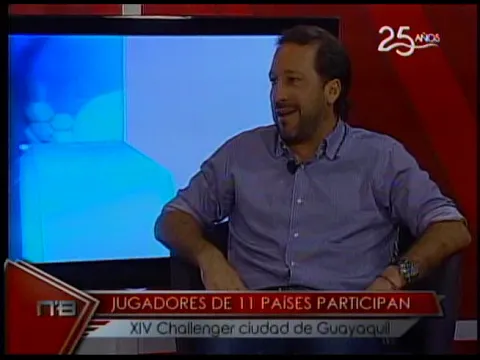 XIV Challenger ciudad de Guayaquil canchas del anexo del Guayaquil Tenis Club