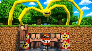 Minecraft Manhunt vs Verity Mod with Villagers