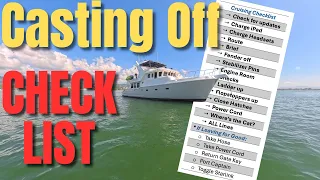 A Checklist for Leaving the Dock: MV Noeta, Nordhavn 57