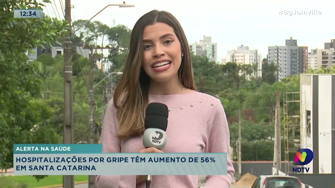 Alerta na saúde: hospitalizações por gripe têm aumento de 56% em Santa Catarina
