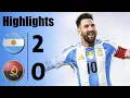 Lagu Argentina vs Angola 2-0 - All Goals \u0026 Highlights - 2025