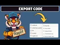 How to Export Code from Replit