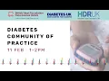 Diabetes Data Science Catalyst Community of Practice 11th February 2026