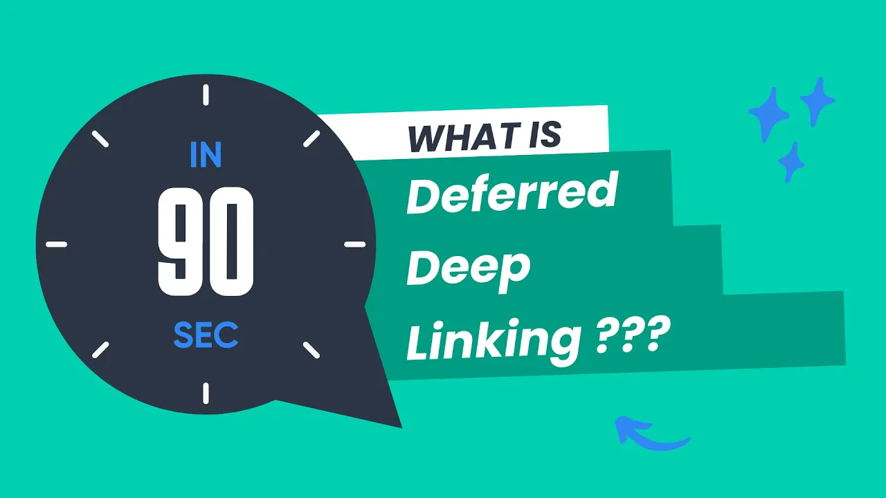 What is deferred deep linking in 90 seconds or less
