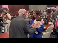 Mayor Wu arrives with her baby for sanctuary city hearing