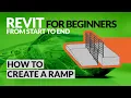 How to create ramp in Revit Revit tutorials for beginners 2021