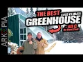The Most Efficient Greenhouse on Earth to heat in - 40C with Sand Battery Thermal Mass