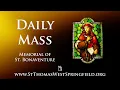 Daily Mass Wednesday July 15 2026