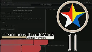 JavaScript Basic 11 Adding Numbers FreeCodeCamp JS Algorithms and Data Structures