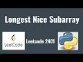 Leetcode 2401 Longest Nice Subarray