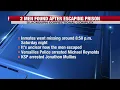 Kentucky correctional inmates located after escaping Saturday