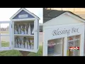 Two wooden boxes of food offer blessings to west central Sioux Falls