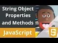 JavaScript - String object Properties and Methods