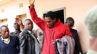 Zambian Opposition Leader Freed Treason Charges Dropped  Zambian Opposition Leader Freed Treason Charges Dropped
