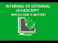 Internal vs External JavaScript What s the Difference