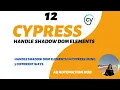 Part 12 - Handle Shadow DOM Element in Cypress 3 Different Ways to handle Shadow DOM