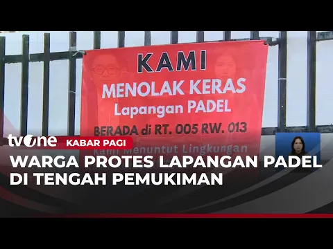 Warga Pulomas Tolak Lapangan Padel di Permukiman