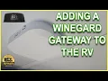 The Winegard 360 5G Antenna and Winegard Gateway Router for the RVs Television and Internet Access
