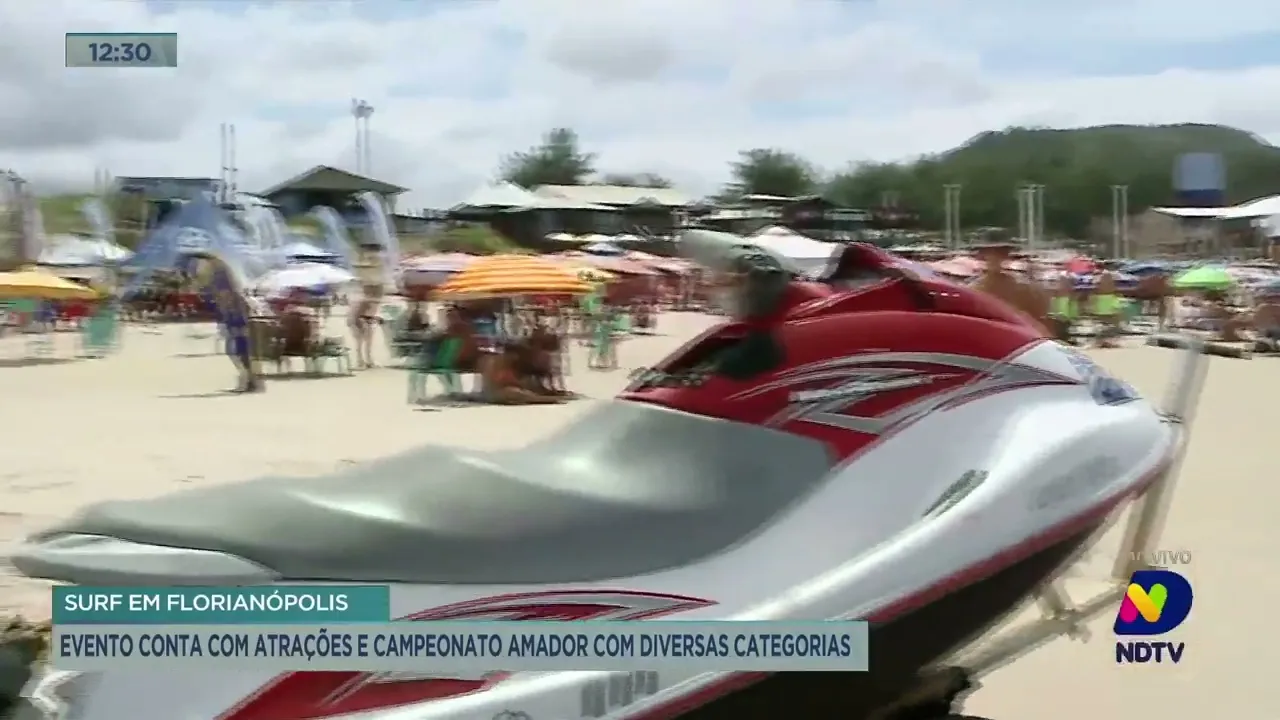 campeonato amador de surf com diversas categorias acontece nesse sábado na praia da Joaquina