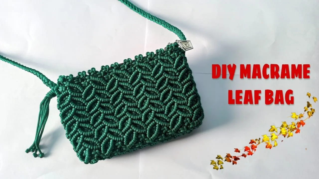 Cara Membuat Tas Dari Tali Kur,  How to make a bag out of rope. 