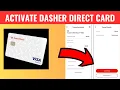 How To Activate Dasher Direct Card 2026 STEP BY STEP