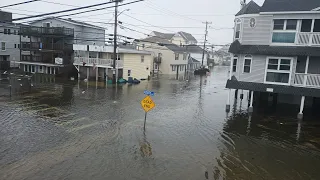 Hampton Beach New Hampshire After the Storm and high tide 24