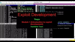Module 01 Introduction to Stack Based Overflows Exploit Development tutorial series