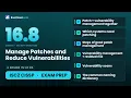 CISSP 16 8 - Manage Patches Reduce Vulnerabilities