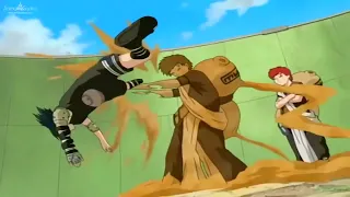 ساسكي ضد جارا امتحان تشونين قتال كامل يهاجم أوروتشيمارو كونوها ترجمة عربية 