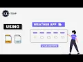 Weather App UI designing HTML CSS ITSNP