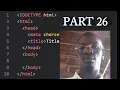 HTML Tutorial for Beginners to Advance 26 HTML Basics Crash Course HTML sub Element subscript