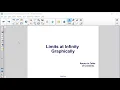 Limits at Infinity Graphically
