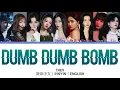 THE9- Dumb Dumb Bomb Color-Coded Lyrics 歌词 [简体中文｜PINYIN｜ENGLISH]