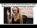 De prachtige MILF-superster Nina Elle vertelt wie groter is: Mandingo of Dredd