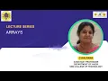 Data structures and Algorithms Arrays SNS Institutions