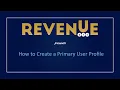 Department of Revenue - Creating a Primary User Profile