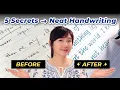 How I Improved My Handwriting So Neat Legible It s My Journaling Handwriting