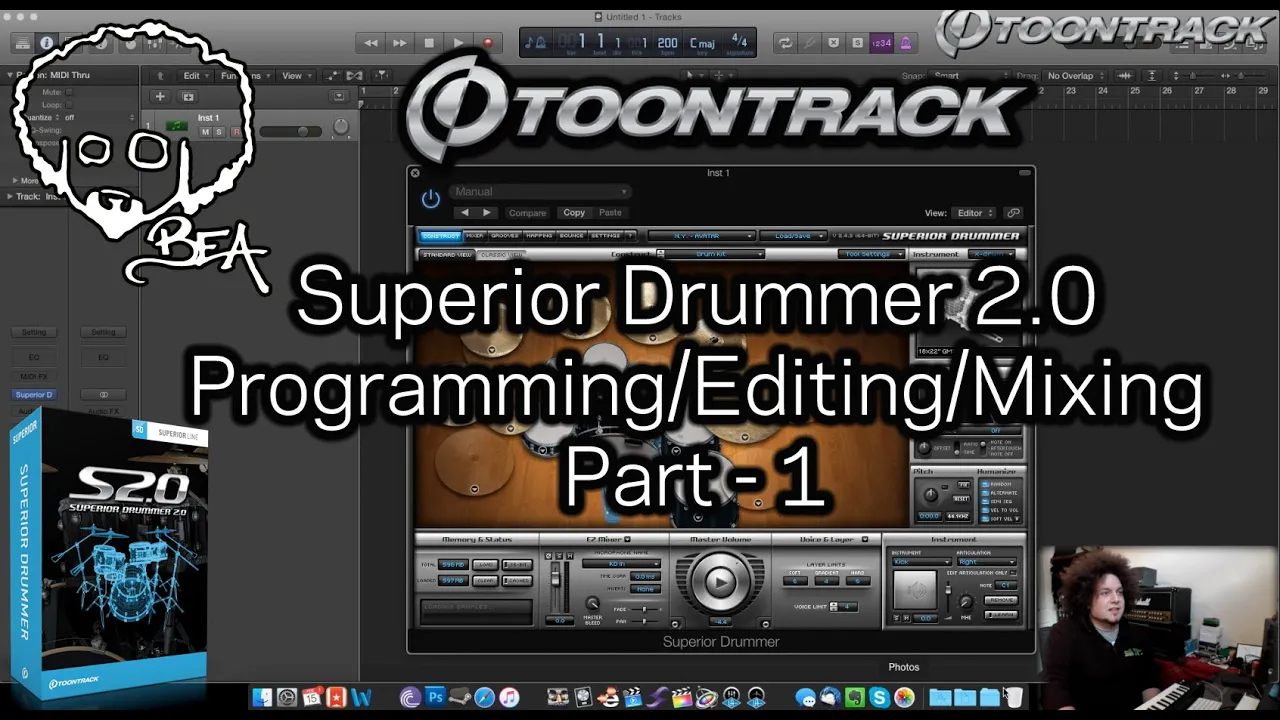 Superior Drummer 2.0 - Programming/Editing/Mixing - Part 1