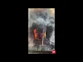 WATCH Heavy Fire Rips Through Famous Felder s Shul