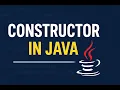 Constructor in Java Java Tutorial for Beginners