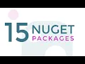 15 Nuget Packages for Xamarin Forms and Net