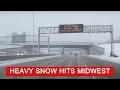 Snowstorm highlights from Des Moines IA - 2022