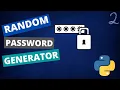 Random Password Generator In Python second version