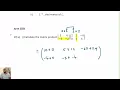 Inverse of a matrix and Solving Simultaneous equations using Matrix Method P2 CSEC Maths