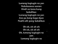 Lagu LUMANG TUGTUGIN BY INIGO PASCUAL LYRICS