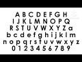 century gothic font kinemaster alphabet numbers